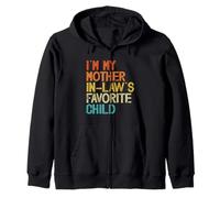 I'm My Mother in Law's Favorite Child Rétro Sweat à Capuche