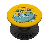 I'm My Own Magic Dragon Kawaii Mignon drôle PopSockets PopGrip Adhésif