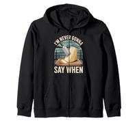 I'm Never Gonna Say When Râpe à Fromage Parmesan - Sweat à Capuche