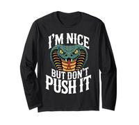 I'm Nice But Don't Push It Personnalité impertinente - Manche Longue