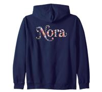 I'm Nora First Name Étiquette personnalisée pour Fille Inscription My Cottagecore Sweat à Capuche