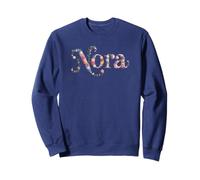I'm Nora First Name Étiquette personnalisée pour Fille Inscription My Cottagecore Sweatshirt