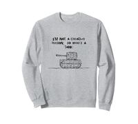 I'm Not A Creative Person So Here a Tank Creativity Sweatshirt