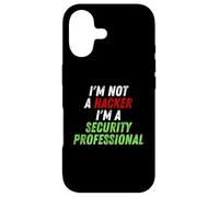 Im Not A Hacker Im A Security Professional OPSEC Cyber Humor Coque pour iPhone 17