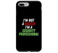 Im Not A Hacker Im A Security Professional OPSEC Cyber Humor Coque pour iPhone 7 Plus/8 Plus
