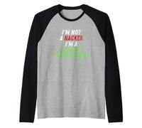 Im Not A Hacker Im A Security Professional OPSEC Cyber Humor Manche Raglan