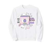 I'm Not A Human Pastel Bunny Spam Sweatshirt