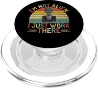 I'm Not Alien I Just Work There Alien PopSockets PopGrip pour MagSafe