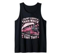 I'm Not Always A Train Wreck Just Kidding Funny Vintage Débardeur