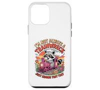 I'm Not Always a Trainwreck Just Kidding Toot Toot Raton Laveur Coque pour iPhone 12 Mini