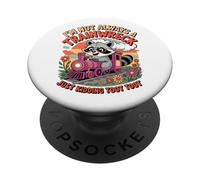 I'm Not Always a Trainwreck Just Kidding Toot Toot Raton Laveur PopSockets PopGrip Adhésif