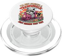I'm Not Always a Trainwreck Just Kidding Toot Toot Raton Laveur PopSockets PopGrip pour MagSafe