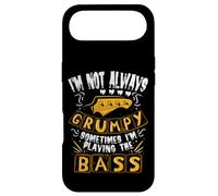 I'm Not Always Grumpy Sometimes I'm Playing The Bass Coque pour iPhone Air