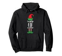 I'm Not An Elf I'm Just Short de Noël amusant pour homme et femme Sweat à Capuche