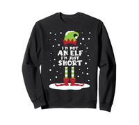 I'm Not an Elf Just Short Assorti pour Noël Sweatshirt