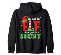 I'm Not an Elf Just Short Costume de Noël Amusant pour Groupe Familial Sweat à Capuche