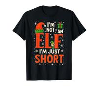 Im Not an Elf Just Short de Noël Amusant T-Shirt