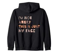 I'm Not Angry This is Just My Face, Citation Amusante des introvertis Sweat à Capuche