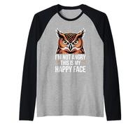 I'm Not Angry This is My Happy Face Emotion Mismatch - Manche Raglan