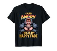 I'm Not Angry This is My Happy Face Emotion Mismatch - T-Shirt
