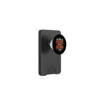 I'm Not As Think As You Dumb I Am Jeu de Mots confus PopSockets PopWallet pour MagSafe