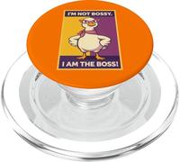I'm Not Bossy I Am The Boss Funny Nurse Teacher Mom Kid PopSockets PopGrip pour MagSafe