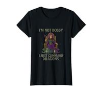 I'm Not Bossy I Just Command Dragons Magical Art T-Shirt