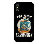I'm Not Bossy I'm Brewing Leadership Coque pour iPhone X/XS