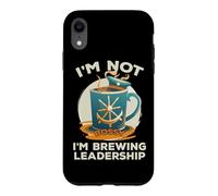 I'm Not Bossy I'm Brewing Leadership Coque pour iPhone XR