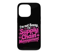 I'm Not Bossy I'm Supply Chain Management Coque pour iPhone 13 Pro