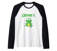 I'm Not Croaky-y, I'm Just Frog-GY Manche Raglan