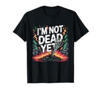 I'm Not Dead Yet Squelette de cimetière Halloween T-Shirt