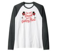 I'm Not Drunk But I'm Getting There Blagues Amusantes au Bar Manche Raglan