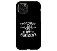 I'm Not Drunk I Have Parkinson 's Parkinson's Fighter Disease Coque pour iPhone 11 Pro