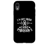 I'm Not Drunk I Have Parkinson 's Parkinson's Fighter Disease Coque pour iPhone XR