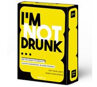 « I'm Not Drunk - Party Drinking Game for Game Nights - Cadeau d'anniversaire pour 21e Anniversaire & Jeu de fête prénuptiale avec 55 Cartes divertissantes - Jeu de Cartes à Boire hilarant et