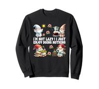 Im Not Lazy I Just Enjoy Doing Nothing Funny Summer Gnome Sweatshirt