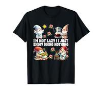 Im Not Lazy I Just Enjoy Doing Nothing Funny Summer Gnome T-Shirt