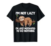 I'm Not Lazy I'm Just Motivated To Do Nothing Paresseux T-Shirt