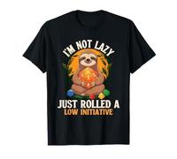 I'm Not Lazy Just Rolled A Low Initiative - Jeux de Table T-Shirt