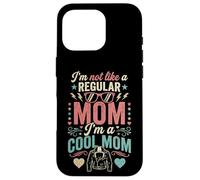 I'm Not Like A Regular Mom I'm A Cool Mom Retro Edgy Coque pour iPhone 16 Pro