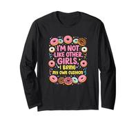 Im Not Like Other Girls I Bring My Own Coussin Manche Longue
