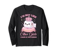 Im Not Like Other Girls I Bring My Own Coussin Manche Longue
