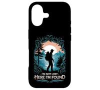 I'm Not Lost Here I'm Found Randonnée Camping Adventure Coque pour iPhone 17