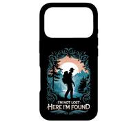 I'm Not Lost Here I'm Found Randonnée Camping Adventure Coque pour iPhone 17 Pro