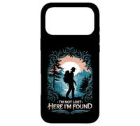 I'm Not Lost Here I'm Found Randonnée Camping Adventure Coque pour iPhone 17 Pro Max