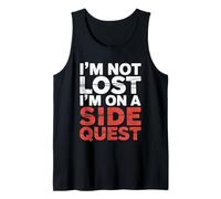 I'm Not Lost I'm on A Side Quest Blague de Joueur Nerd |- Débardeur