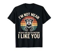 I'm Not Mean I'm Just Too Old to Pretend I Like You - T-Shirt