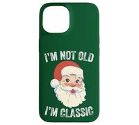 I'm Not Old I am Classic Funny Christmas Santa Mens Women Coque pour iPhone 15