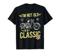 I'm Not Old I'm A Classic Vintage Motorcycle Fathers Birthday T-Shirt
